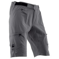 Spodenki rowerowe LEATT Shorts MTB Enduro 2.0. Szare szorty męskie LEATT, bez wzorów, sportowe. W wyprzedaży za 359.10 zł.