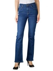 LEE BREESE BOOT DAMSKIE SPODNIE JEANSOWE DARK ASPEN L31TQDAO 112139885. Spodnie materiałowe damskie Lee, bez wzorów, z jeansu. Za 199.99 zł.