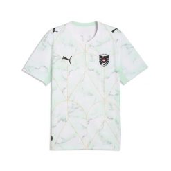 Męska koszulka wyjazdowa Austria 2026 PUMA. Białe t-shirty sportowe męskie Puma, m, bez ramiączek, do biegania. Za 429.00 zł.