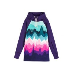 Bluza outdoorowa z kapturem damska DEEP TRIP Aquafresh softshell. Niebieskie bluzy z kapturem damskie DEEP TRIP, na zimę, s, z softshellu. W wyprzedaży za 419.00 zł.