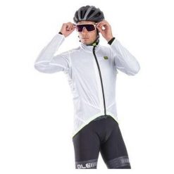 Kurtka rowerowa męska Alé Cycling Klimatik Guscio Light Pack. Białe kurtki treningowe męskie ALÉ CYCLING, m, bez wzorów, rowerowe. Za 381.50 zł.