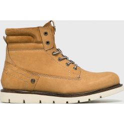 Wrangler - Buty Tucson. Pomarańczowe buty sportowe na co dzień męskie Wrangler, z materiału, bez zapięcia. W wyprzedaży za 219.90 zł.
