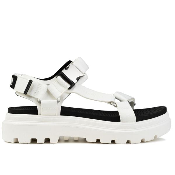 Sandały damskie sportowe Palladium PALLACRUISE STRAP. Białe sandały damskie Palladium, bez wzorów, bez obcasa. W wyprzedaży za 269.00 zł.