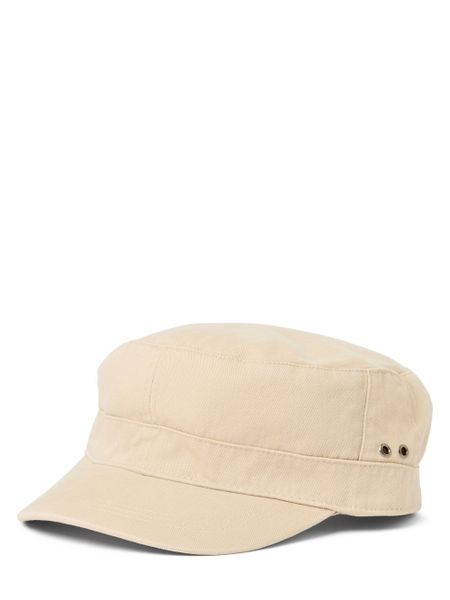 Nils Sundström Czapka Mężczyźni Bawełna beżowy, ONE SIZE. Brązowe czapki męskie Nils Sundström, bez wzorów, z bawełny. Za 79.95 zł.