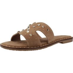 Sandały CARMELA 163057C Beżowy. Brązowe obuwie trekkingowe damskie Carmela, bez wzorów, ze skóry, bez obcasa. Za 245.99 zł.