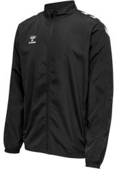 Kurtka Hummel Micro Zip. Czarne kurtki damskie HUMMEL, xl, bez wzorów, z materiału, bez kaptura. Za 236.80 zł.