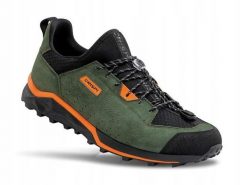 Buty trekkingowe Crispi Attiva. Zielone buty trekkingowe męskie CRISPI, z materiału, bez zapięcia, trekkingowe. Za 1,200.00 zł.