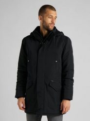 LEE PARKA BLACK L87ZMK01 112122983. Czarne parki męskie Lee, l, bez wzorów. Za 519.99 zł.