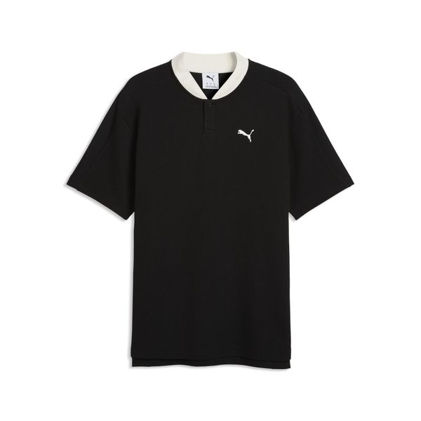 Męska koszulka polo PUMA Class o luźnym kroju PUMA. Czarne koszulki polo męskie Puma, m, bez wzorów, z bawełny, bez ramiączek. Za 179.00 zł.