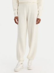 Calvin Klein Underwear Spodnie dresowe LV00QS7569 Écru Regular Fit. Spodnie dresowe damskie Calvin Klein Underwear, m, bez wzorów, z dresówki. Za 299.99 zł.