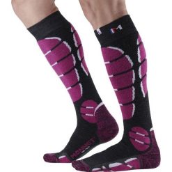 Skarpetki Monnet Ski Medium. Niebieskie skarpetki damskie MONNET, bez wzorów, z elastanu. Za 219.50 zł.