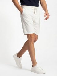 Scotch & Soda Bermudy z zawartością lnu Mężczyźni Bawełna biały, 30. Białe szorty męskie Scotch & Soda, na lato, bez wzorów, z bawełny, eleganckie. Za 279.95 zł.