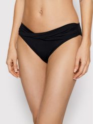 Seafolly Dół od bikini Twist Band 44320-942 Czarny. Czarne bikini damskie Seafolly, bez wzorów. Za 149.99 zł.