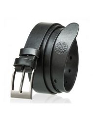 Skórzany pasek BETLEWSKI LIC30-0 CZARNY 85. Czarne paski męskie Betlewski, bez wzorów, ze skóry. Za 84.90 zł.