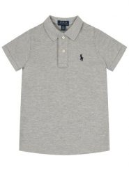 Polo Ralph Lauren Polo Bsr 322603252 Szary Regular Fit. Szare t-shirty chłopięce Polo Ralph Lauren, bez wzorów, z bawełny, bez ramiączek. Za 219.99 zł.