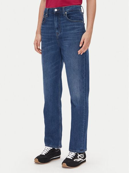 Tommy Jeans Jeansy Layla Hr Slim Str Bi0152 Co DW0DW20054 Granatowy Regular Fit. Niebieskie jeansy damskie Tommy Jeans. Za 439.99 zł.