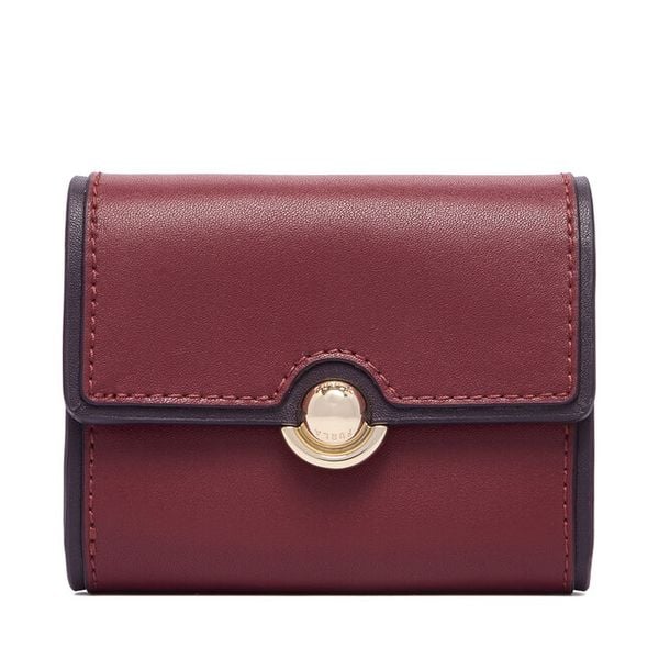 Portfel Furla. Czerwone portfele damskie Furla, bez wzorów. Za 584.99 zł.