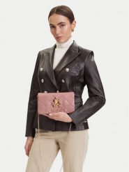 LOVE MOSCHINO Torebka JC4269PP0OKH1600 Różowy. Czerwone torebki klasyczne damskie Love Moschino, bez wzorów, ze skóry, bez dodatków. Za 819.99 zł.