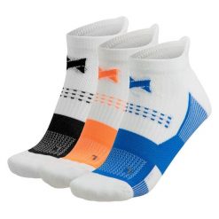 Skarpetki do tenisówek fitness - Uniseks - Multi White - 3 pary. Białe skarpetki damskie XTREME, bez wzorów, z elastanu. W wyprzedaży za 121.30 zł.