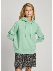 Pepe Jeans Bluza w kolorze jasnozielonym rozmiar: M. Zielone bluzy z kapturem damskie Pepe Jeans, m, z bawełny. Za 202.03 zł.