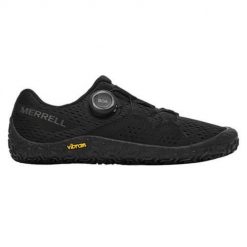 Buty do biegania damskie Merrell Vapor Glove 6. Czarne obuwie do biegania damskie MERRELL. Za 569.00 zł.