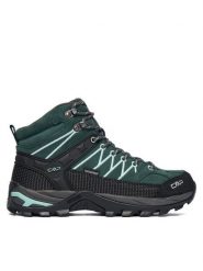 CMP Trekkingi Rigel Mid WP 3Q12946 Zielony. Zielone obuwie trekkingowe damskie CMP. Za 359.99 zł.