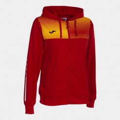 Damska bluza dresowa z kapturem Joma Eco Supernova. Czerwone bluzy z kapturem damskie Joma, xl, z dresówki. Za 185.85 zł.