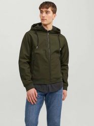 Jack & Jones Kurtka przejściowa w kolorze khaki rozmiar: L. Brązowe kurtki męskie Jack & Jones, l, bez wzorów, bez kaptura. Za 162.49 zł.