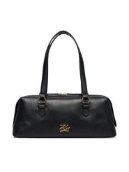 KARL LAGERFELD Torebka B4W30036 Czarny. Czarne torebki klasyczne damskie Karl Lagerfeld, bez wzorów, ze skóry, bez dodatków. Za 1,499.00 zł.