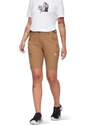 Mammut Szorty funkcyjne "Runbold IV" w kolorze jasnobrązowym rozmiar: 36. Brązowe spodenki sportowe damskie Mammut, z materiału, outdoorowe. Za 194.95 zł.