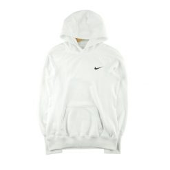 Second life - Damska bluza z kapturem Therma-Fit - Stan dobry. Białe bluzy z kapturem damskie Nike. Za 105.71 zł.