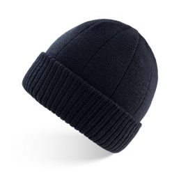 Czapka męska smerfetka PAOLO PERUZZI BR-03-DB granatowa. Czapki męskie Paolo Peruzzi, bez wzorów, z materiału, eleganckie. Za 34.99 zł.