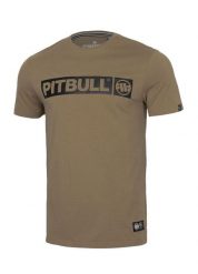 Koszulka sportowa męska Pitbull West Coast T-S Hilltop 170. Brązowe t-shirty sportowe męskie PITBULL, m, z bawełny, bez ramiączek. Za 89.00 zł.