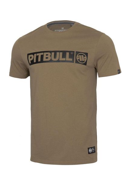 Koszulka sportowa męska Pitbull West Coast T-S Hilltop 170. Brązowe t-shirty sportowe męskie PITBULL, m, z bawełny, bez ramiączek. Za 89.00 zł.