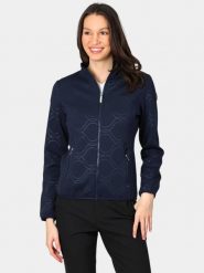 Sweter Damski Luhta Antikkala. Niebieskie swetry klasyczne damskie Luhta, s, z materiału, bez kołnierzyka. Za 319.00 zł.