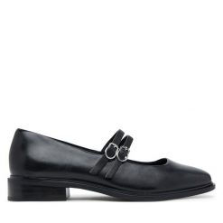 Baleriny Tamaris. Czarne baleriny damskie Tamaris, bez wzorów, bez obcasa. Za 309.99 zł.