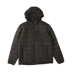 Kurtka męska Billabong Journey Puffer pikowana z kapturem. Czarne kurtki męskie Billabong, m, bez wzorów, z kapturem. W wyprzedaży za 254.00 zł.