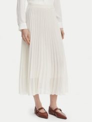 Marella Spódnica plisowana Gabbia 2613101085 Écru Regular Fit. Spódniczki damskie Marella, bez wzorów, z syntetyku, plisowane. Za 1,159.00 zł.