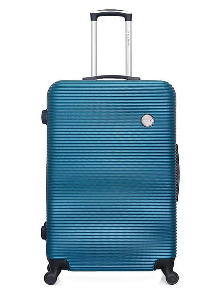 BlueStar Walizka "London" w kolorze turkusowym - 47 x 70 x 29 cm rozmiar: onesize. Niebieskie walizki Bluestar, bez wzorów, z materiału. Za 295.99 zł.