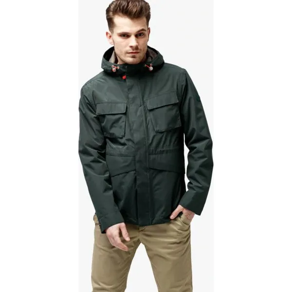Timberland Kurtka Dv Mt Clay Wharf Bomber Cls , zielony, rozmiar M. Zielone kurtki męskie Timberland, m, bez wzorów, z bawełny, bez kaptura. W wyprzedaży za 404.99 zł.
