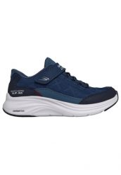 Buty SKECHERS CONTOUR FOAM Niebieski. Niebieskie buty fitness męskie Skechers, na fitness i siłownię. Za 249.99 zł.
