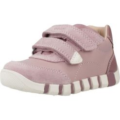 Buty GEOX B IUPIDOO GIRL Rose. Czerwone obuwie treningowe damskie Geox, na fitness i siłownię. Za 189.99 zł.