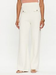TWINSET Spodnie materiałowe 241TP3091 Écru Straight Fit. Spodnie materiałowe damskie Twinset, bez wzorów, z materiału. Za 1,339.00 zł.