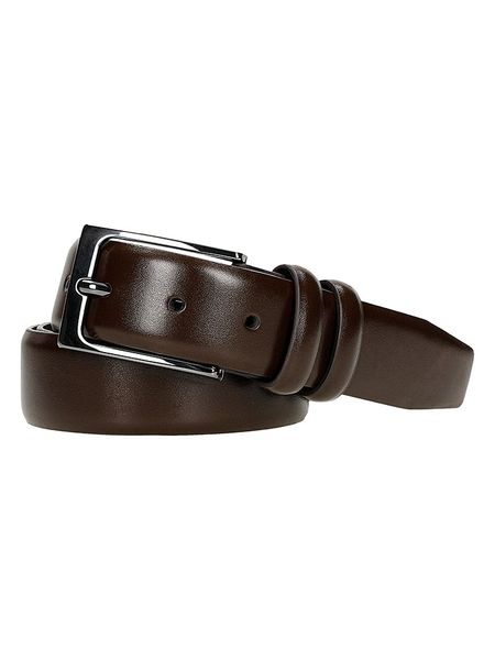 Wojas Skórzany pasek w kolorze brązowym rozmiar: 110. Brązowe paski męskie Wojas, bez wzorów, z materiału. Za 74.95 zł.