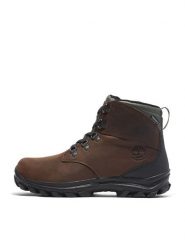 Timberland Skórzane botki "Chillberg" w kolorze brązowym rozmiar: 45. Brązowe buty zimowe męskie Timberland, z materiału, bez zapięcia. Za 505.13 zł.