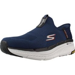 Buty SKECHERS 220839S Niebieski. Niebieskie obuwie do biegania damskie Skechers. Za 293.99 zł.