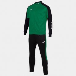 Dres Joma Eco Championship. Czarne spodnie dresowe damskie Joma, bez wzorów, z dresówki. Za 391.50 zł.