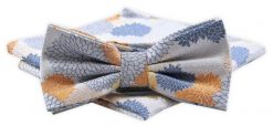 Mucha Męska Alties z Poszetką - Kolorowa, Duże Kwiaty. Krawaty i muchy męskie Alties, bez wzorów, eleganckie. Za 54.00 zł.