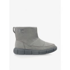 Buty zimowe damskie Sorel Explorer III Slip-On WP. Czarne obuwie trekkingowe damskie Sorel, na zimę. Za 424.99 zł.