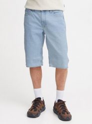 Blend Szorty jeansowe 20716430 Błękitny Slim Fit. Niebieskie szorty męskie Blend, bez wzorów, z bawełny. Za 139.99 zł.